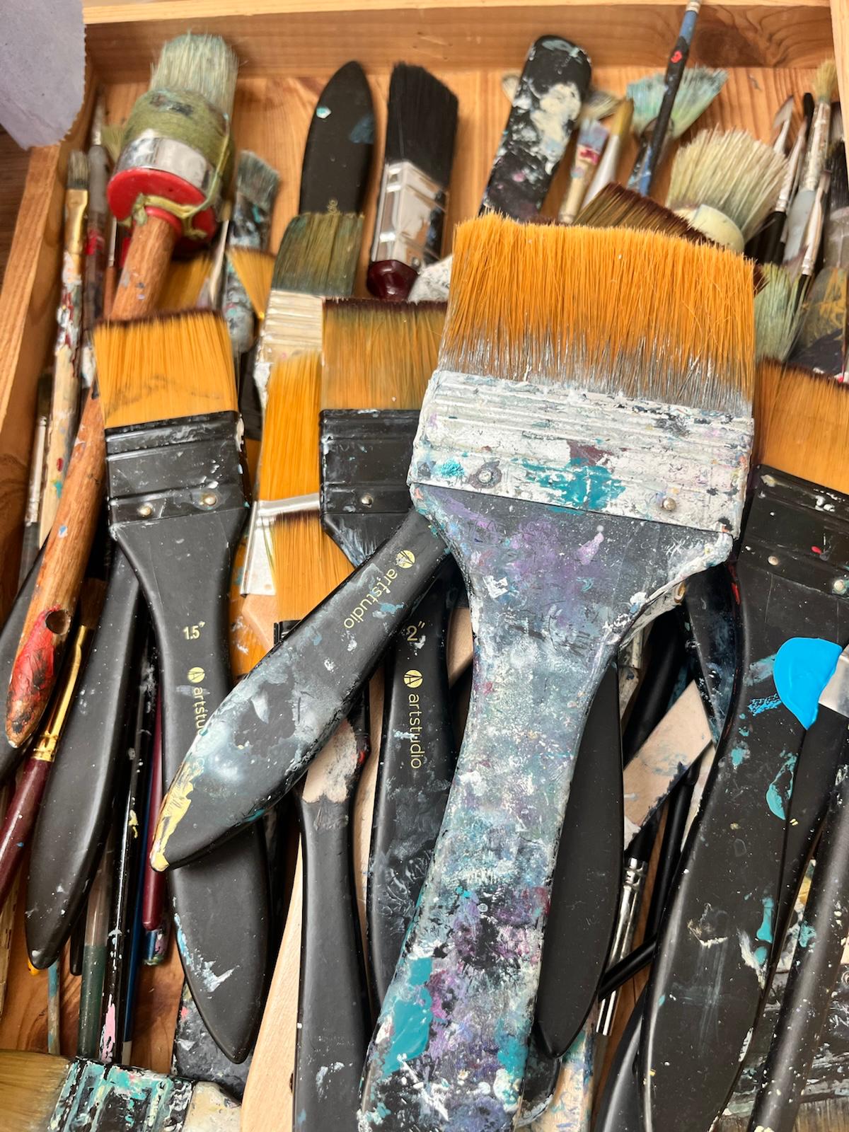 One to One painting Art Session with Kate Bosence