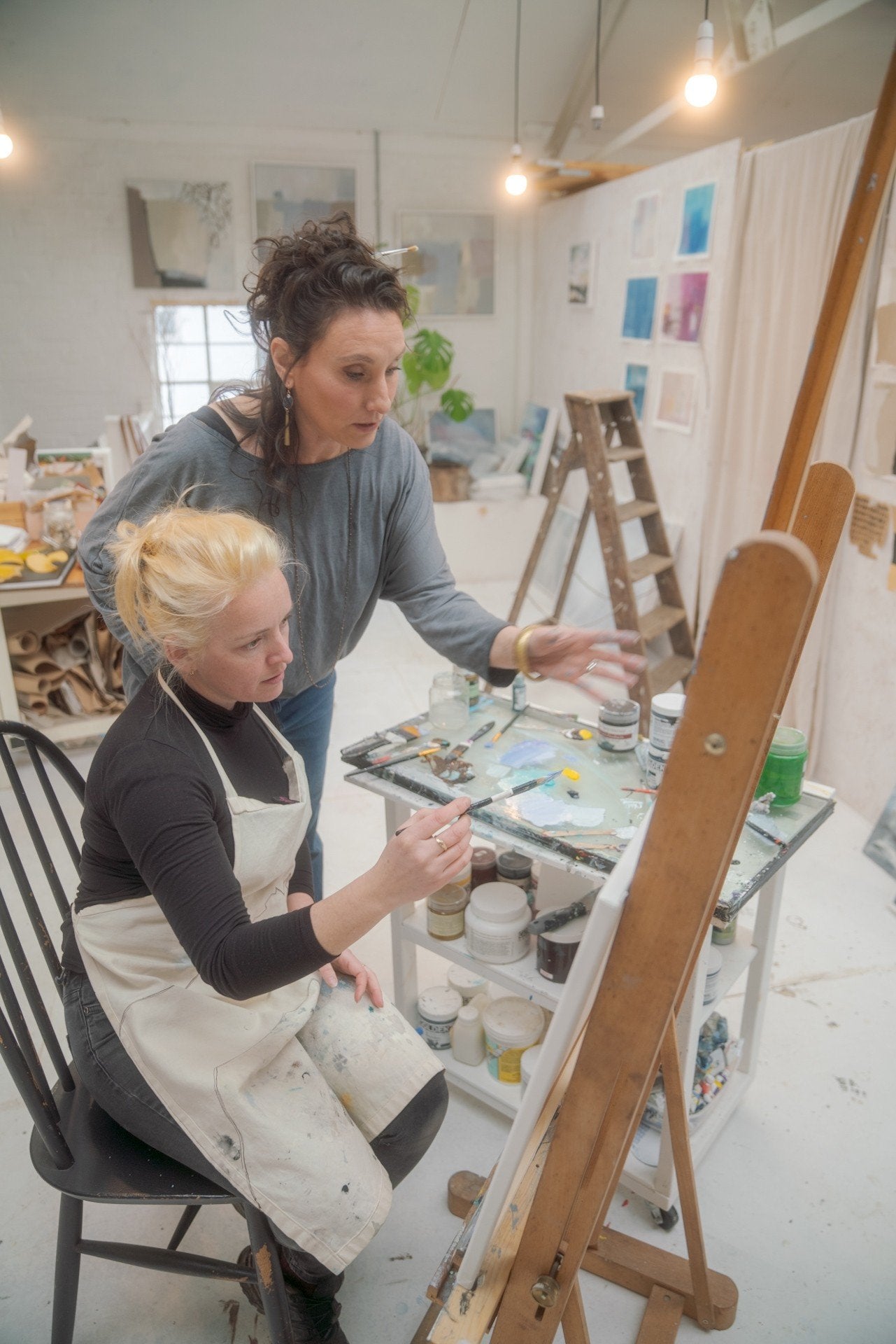 One to One painting Art Session with Kate Bosence